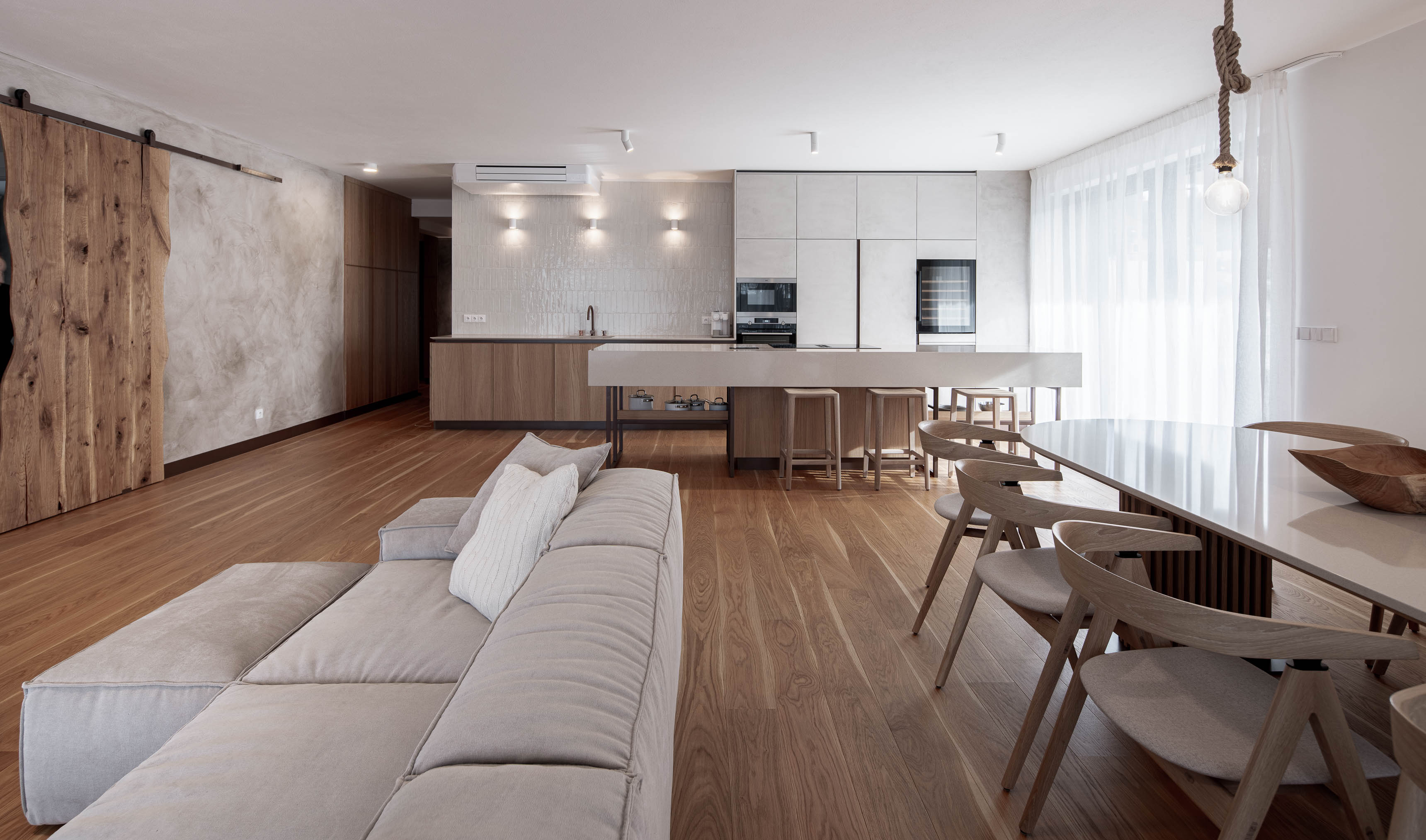 Obrázek - (Galerie) Obývací pokoj v prázdninovém apartmánů - 3