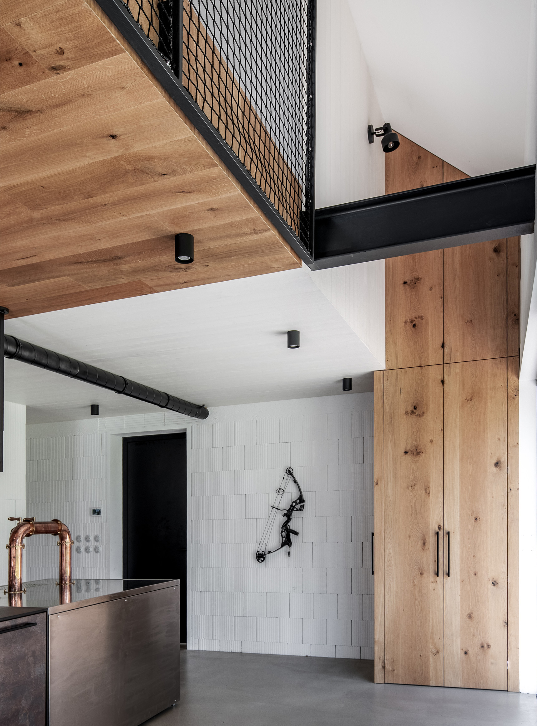 Obrázek - (Galerie) Moderní interiér lovecké chaty - 02
