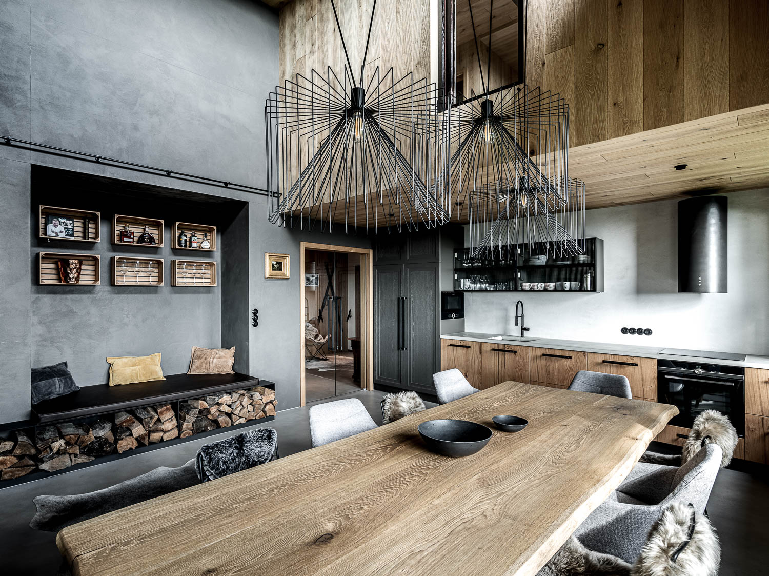 Image - (Gallery) Mountain dining room - 2