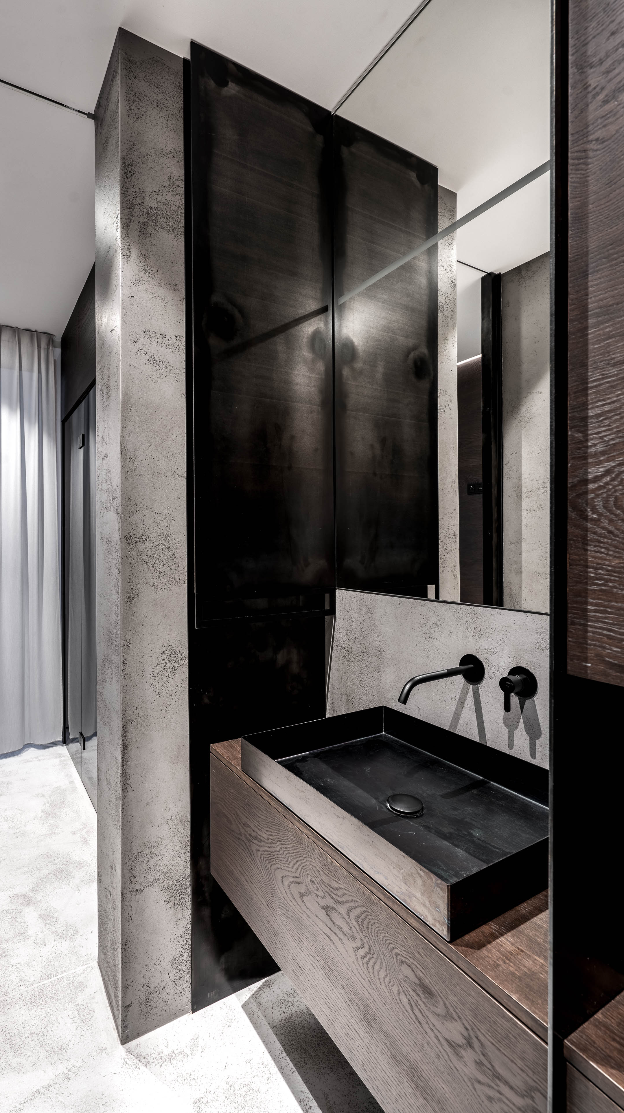 Obrázek - (Galerie) Wellness s ocelovým umyvadlem