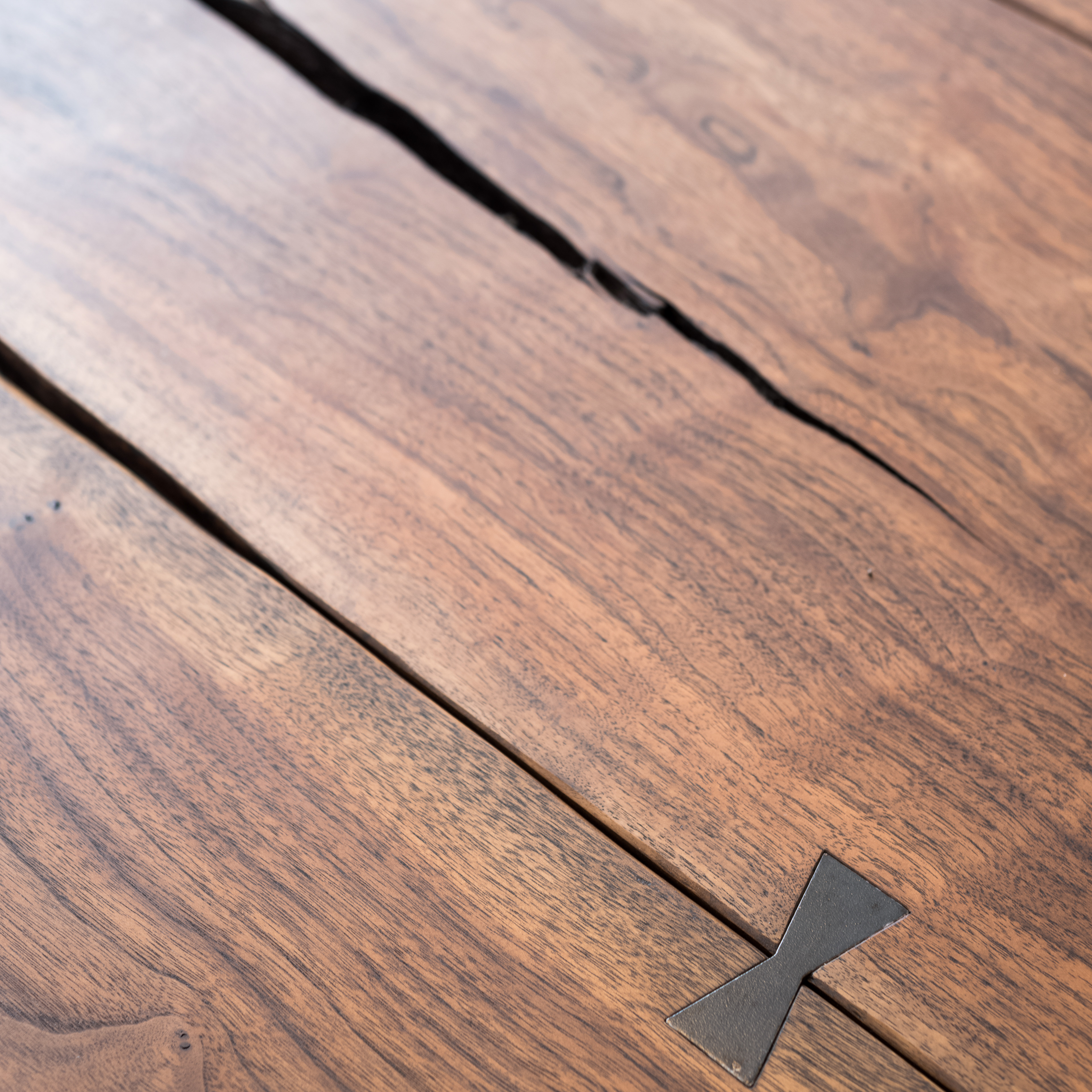 Image - (Gallery) Walnut dining table