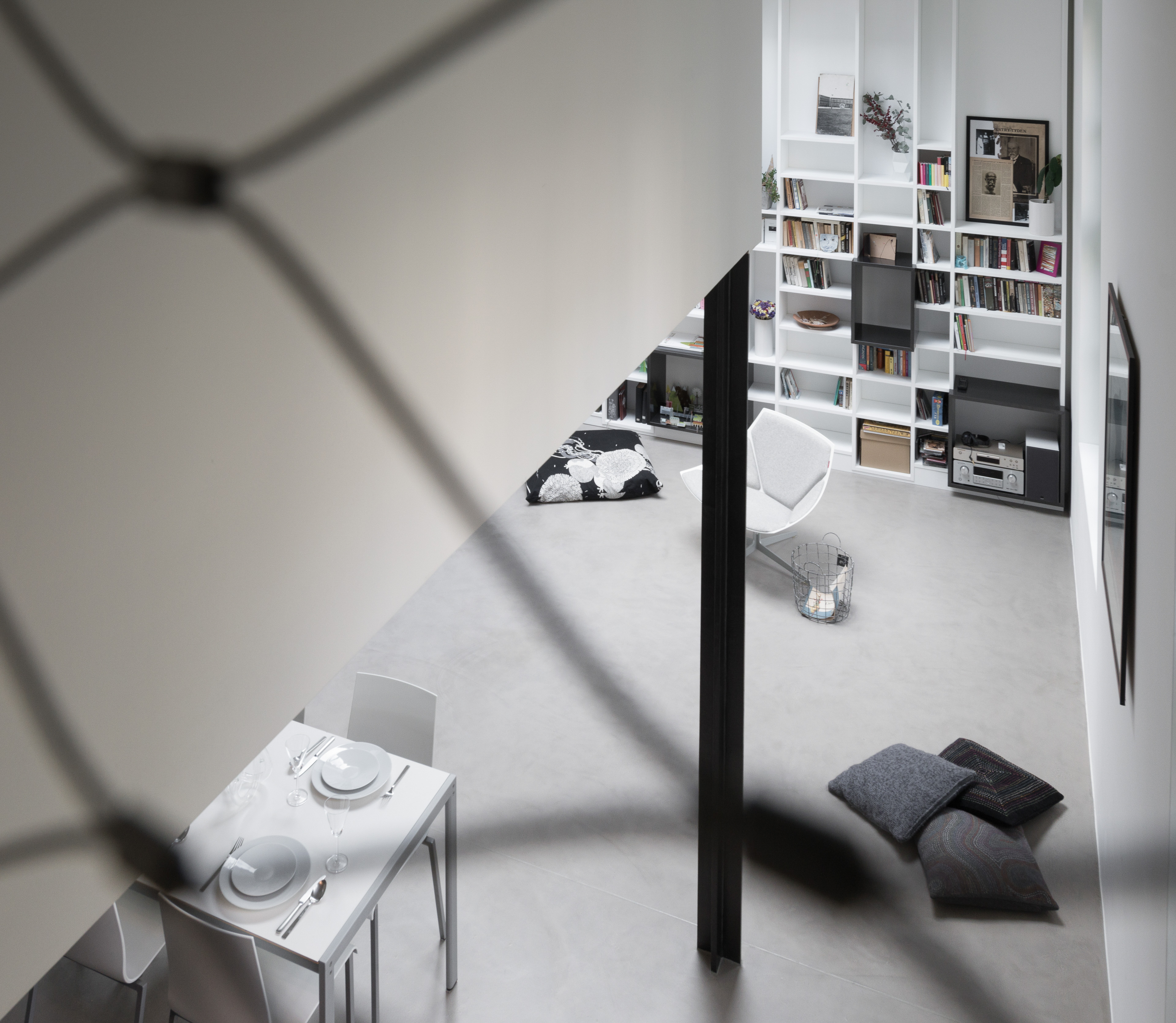 Obrázek - (Galerie) Obývací pokoj za sítí