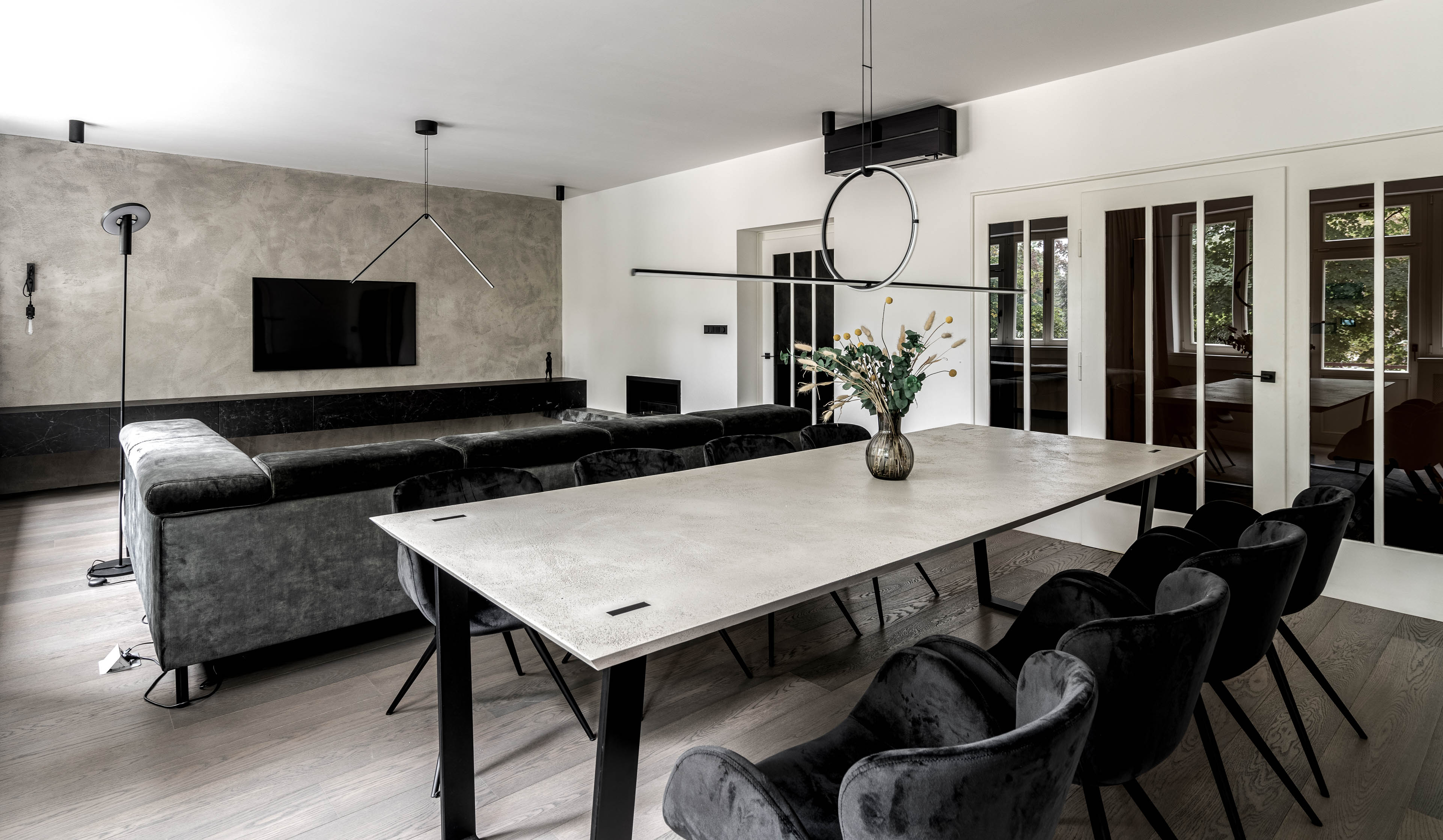 Obrázek - (Galerie) Betonový obývací pokoj - 8