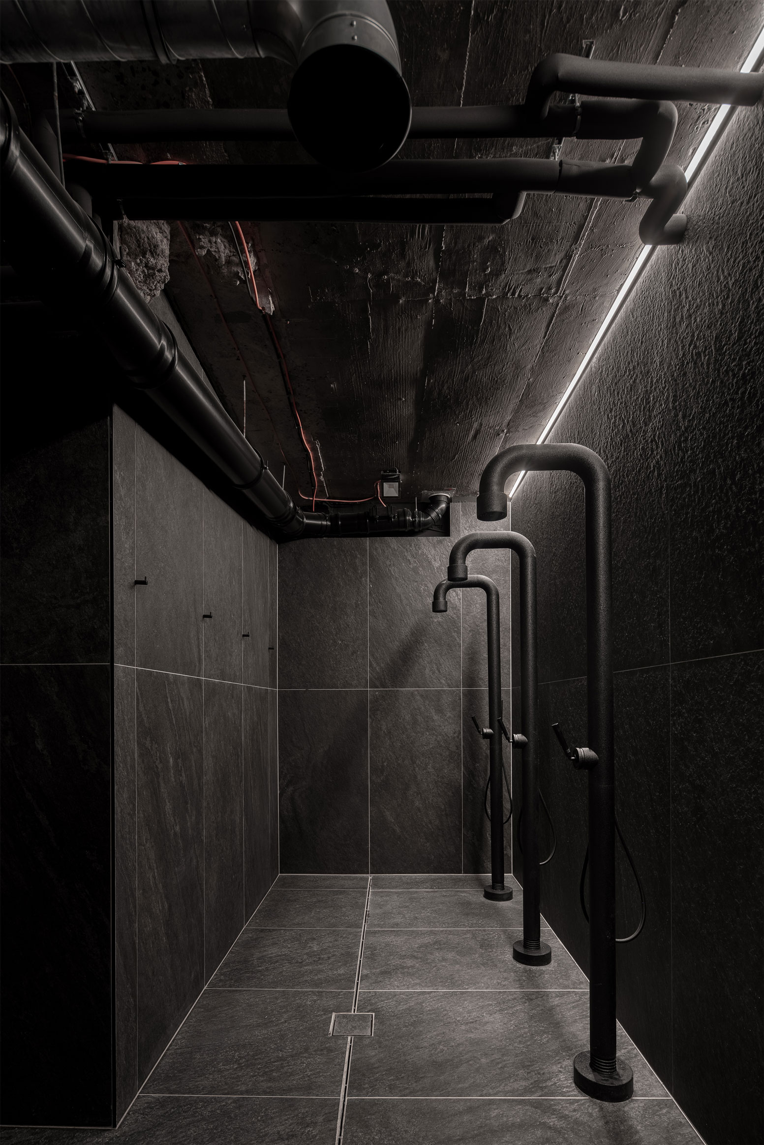 Image - (Gallery) Shower room in industrial style - 02