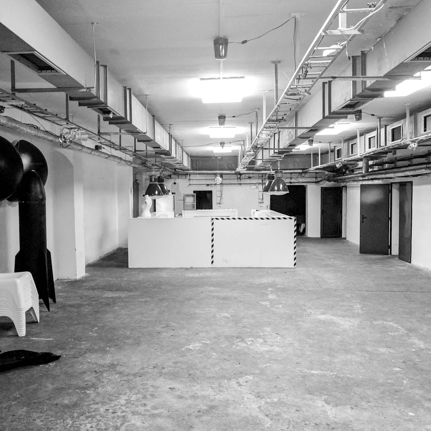Original state of the Vanguard basement before renovation | OOOOX