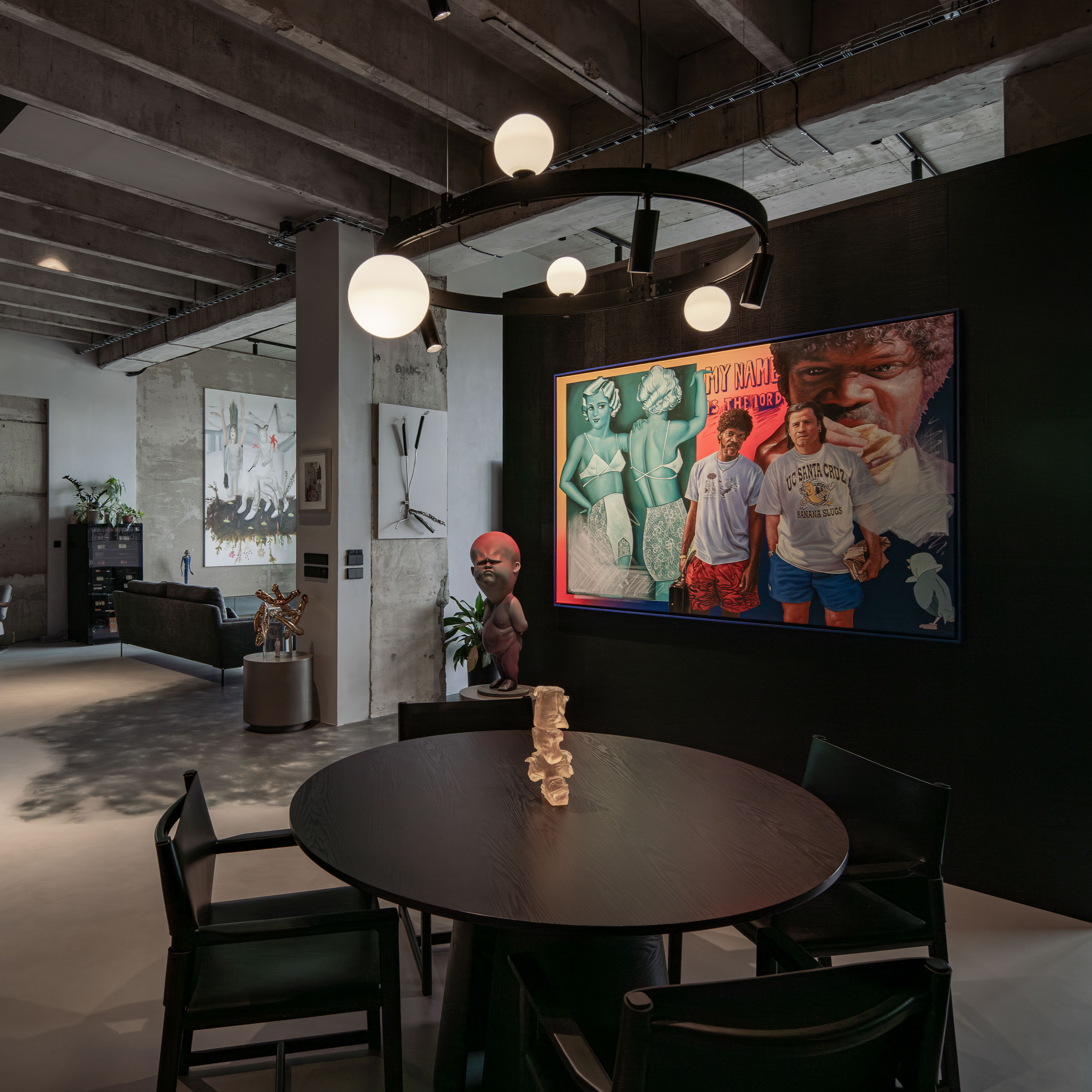 Image - (Gallery) Dining area of the Vanguard loft apartment - 01